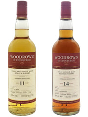 Woodrow’s of Edinburgh Ardmore 11yo & Woodrow’s of Edinburgh Laphroaig 14yo