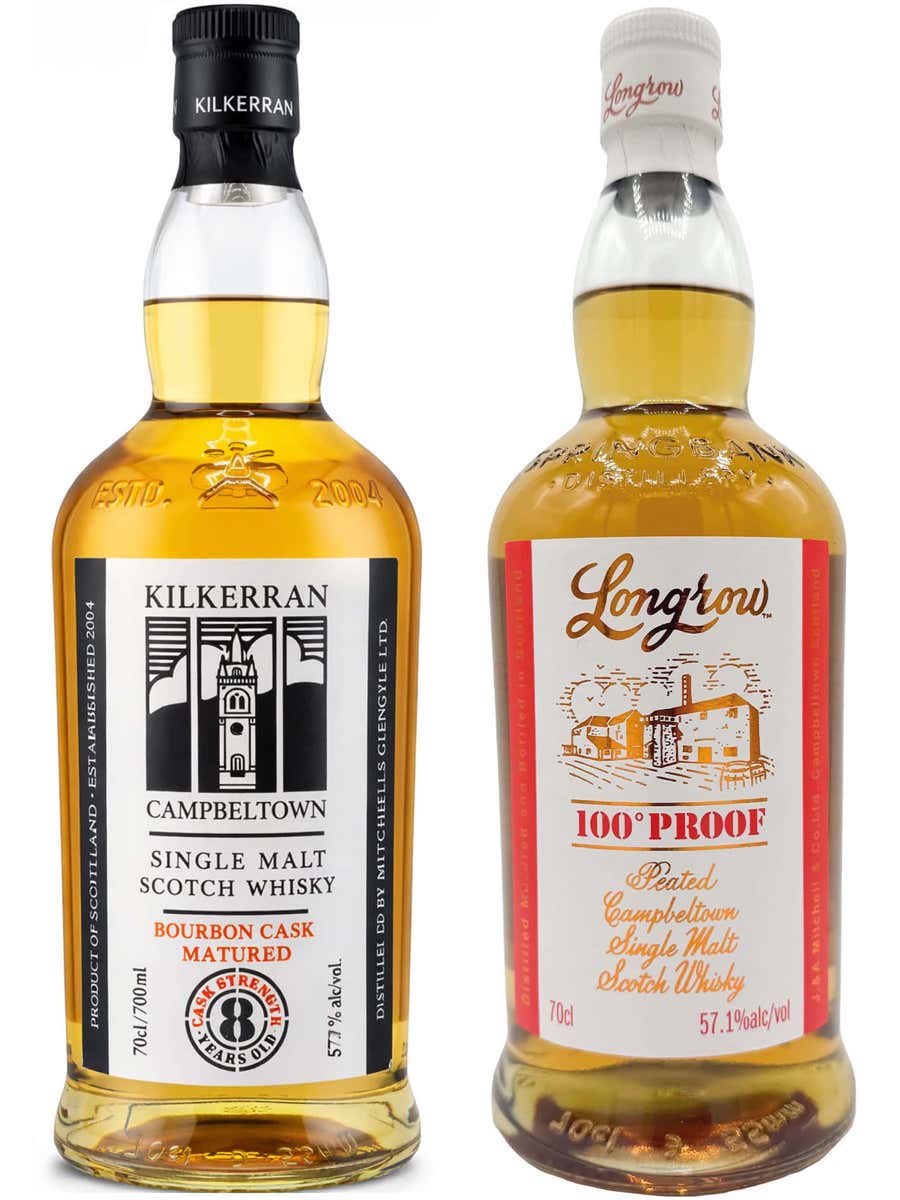 Kilkerran 8yo Cask Strength (2026 Release) & Longrow 100 Proof