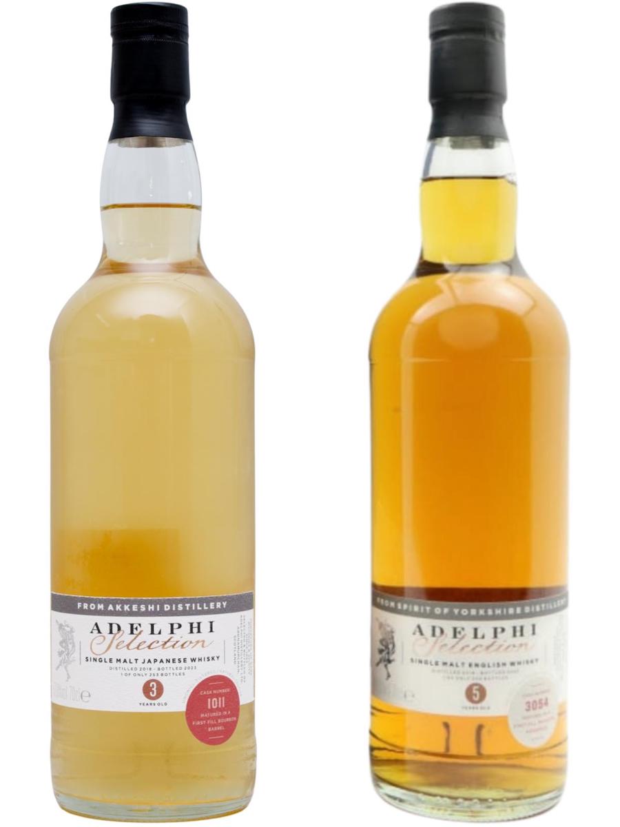 Adelphi Spirit of Yorkshire cask #3054 & Adelphi Akkeshi cask