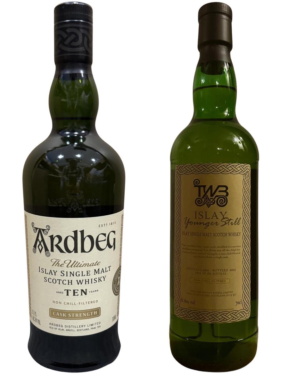 Ardbeg Ten Years Old Cask Strength (Committee Release 2026) & The