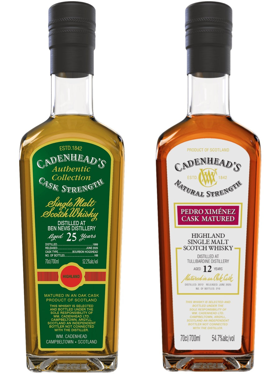 Cadenheads Ben Nevis 25yo Authentic Collection June 2025
