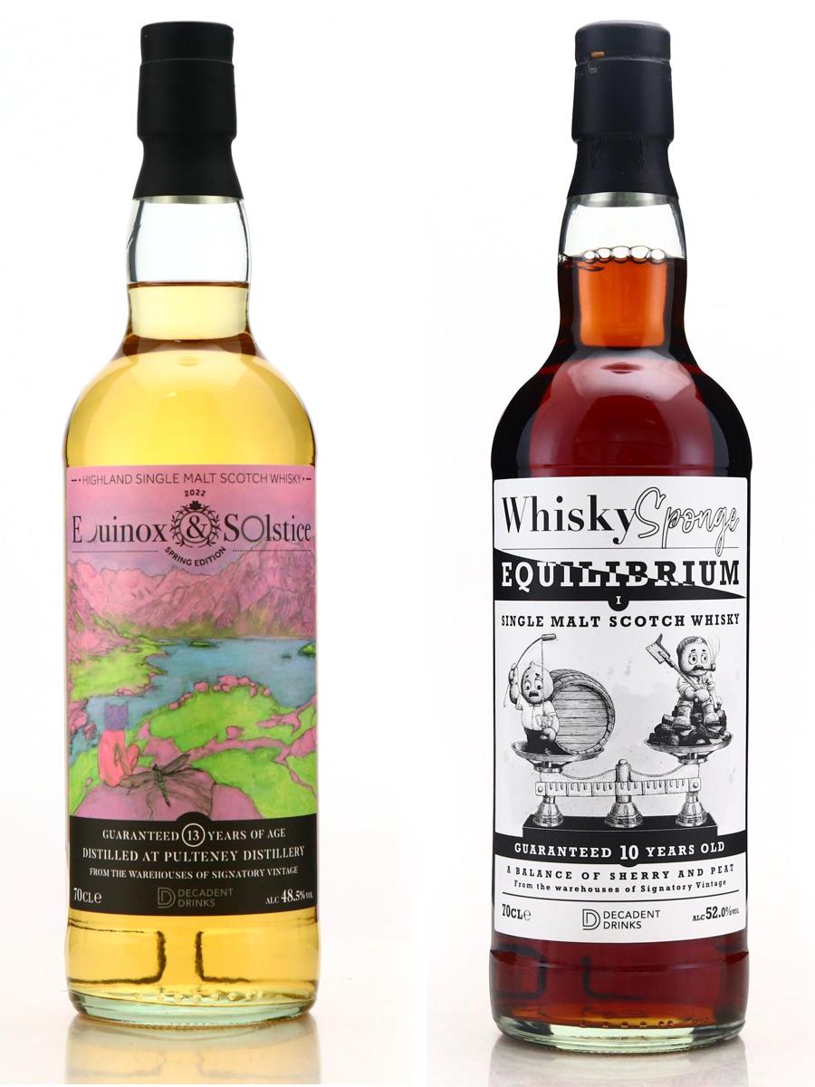 Decadent Drinks Old Pulteney 13yo Equinox & Solstice Spring 2022