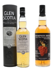 Glen Scotia 10yo Cask #1961 & Thompson Bros Glen Scotia 10yo Tawny Port Finish (TWE Exclusive)
