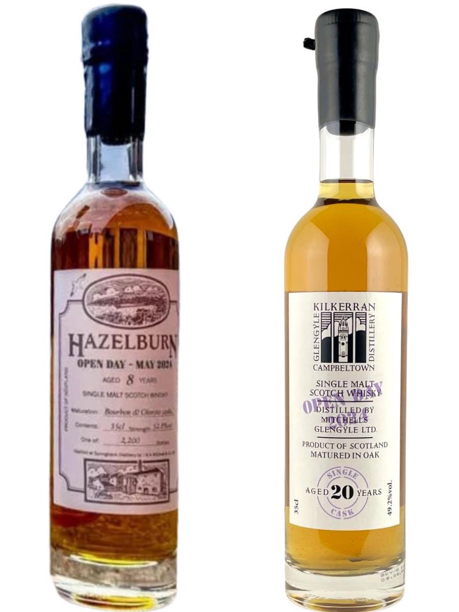 Hazelburn 8yo Open Day 2024 & Kilkerran 20yo Open Day 2024 – Two