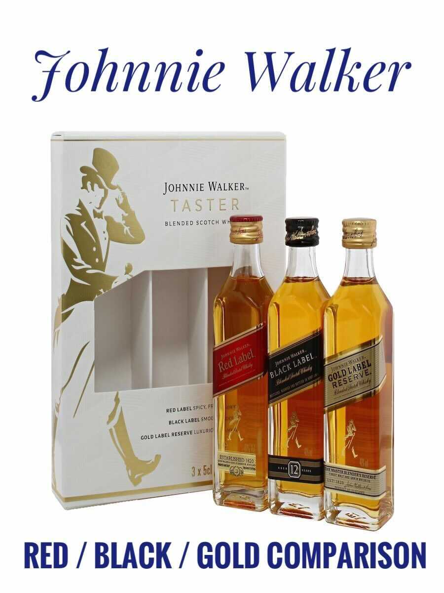 Johnnie Walker - Red / / Gold Comparison Review – Two Whisky Bros
