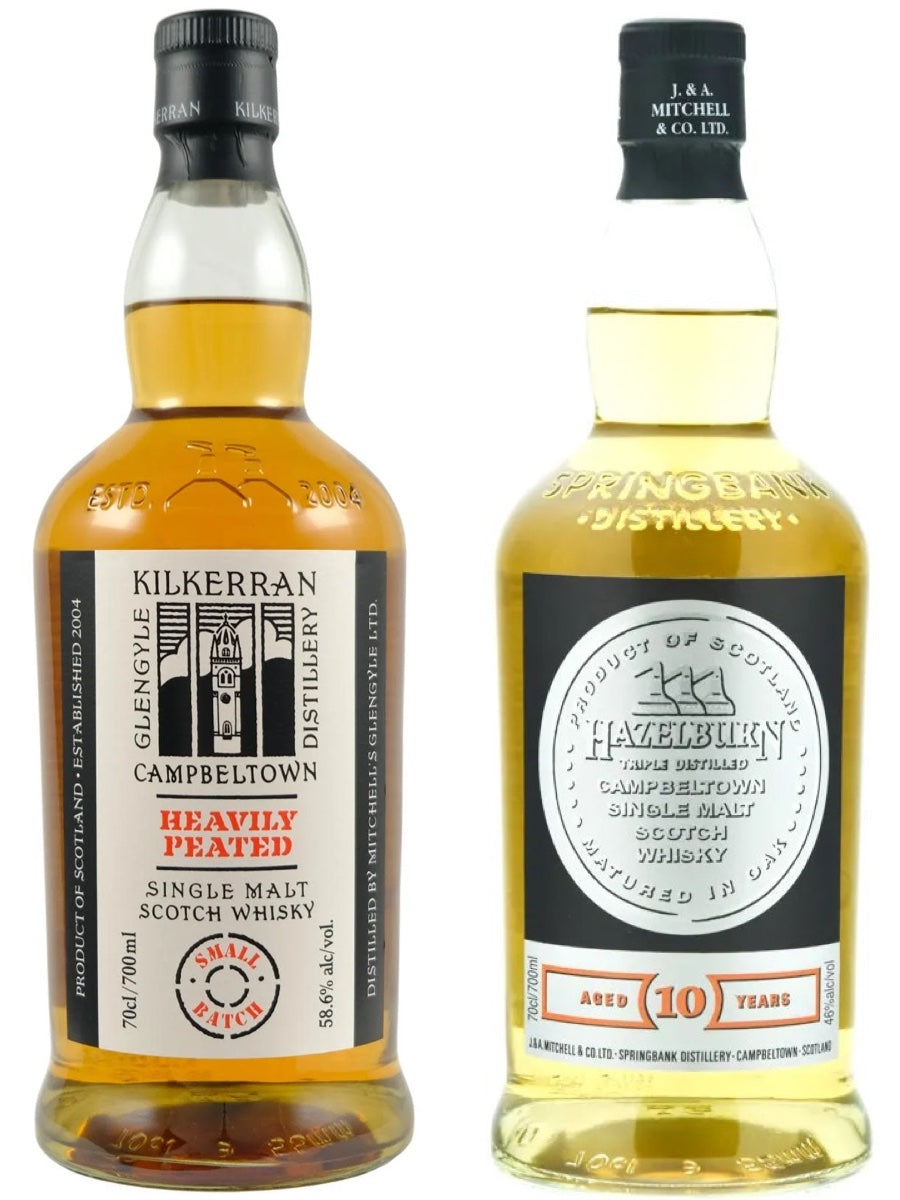 Kilkerran Heavily Peated Batch 13 & Hazelburn 10 Year Old (2025