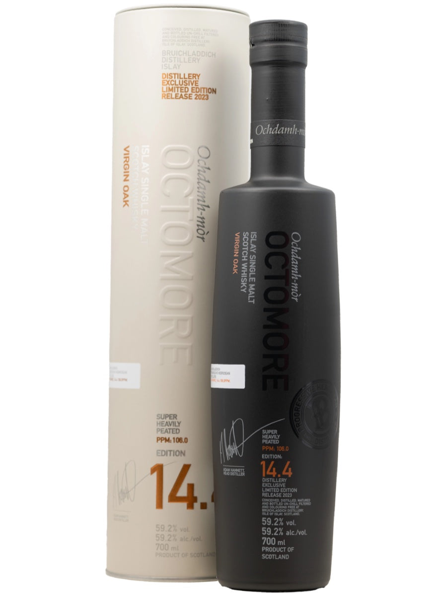 Octomore 14.4 & Jim McEwan Signature Collection 8.3 Octomore Octomore 14.4 & Jim McEwan Signature Collection 8.3 Octomore