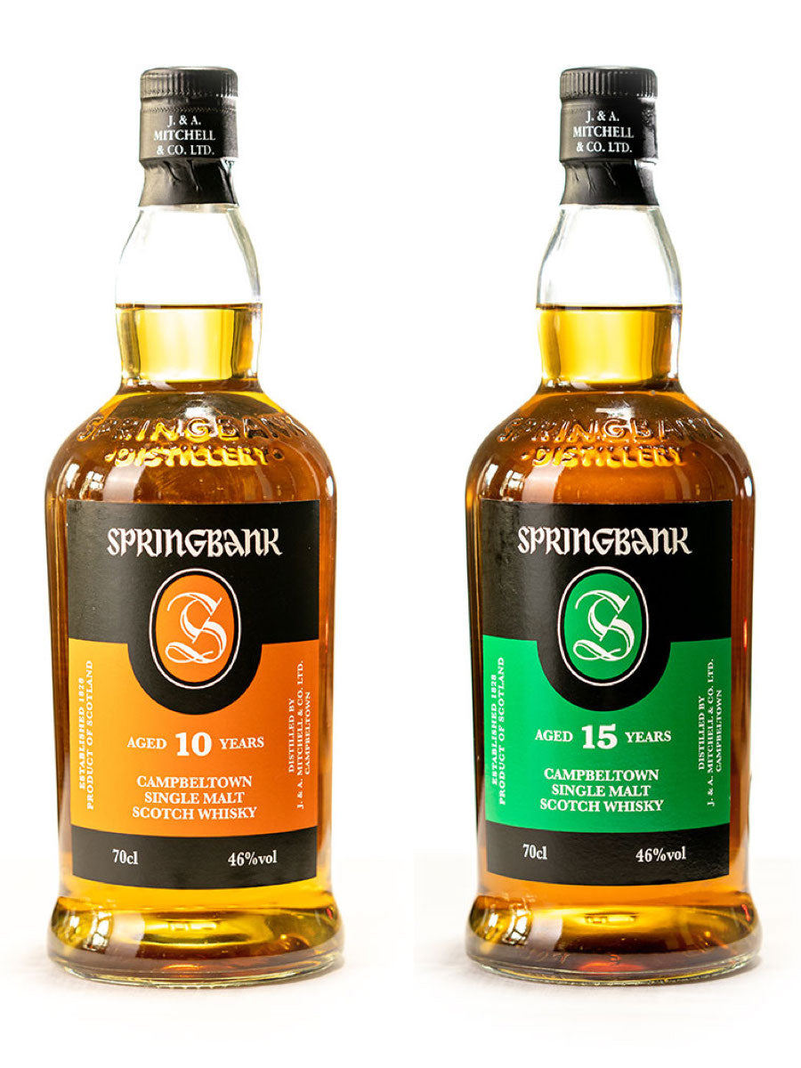Springbank 10 (2022) & Springbank 15 (2022) Review – Two Whisky Bros