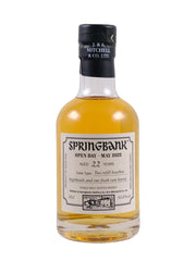 Springbank 22yo Open Day May 2022