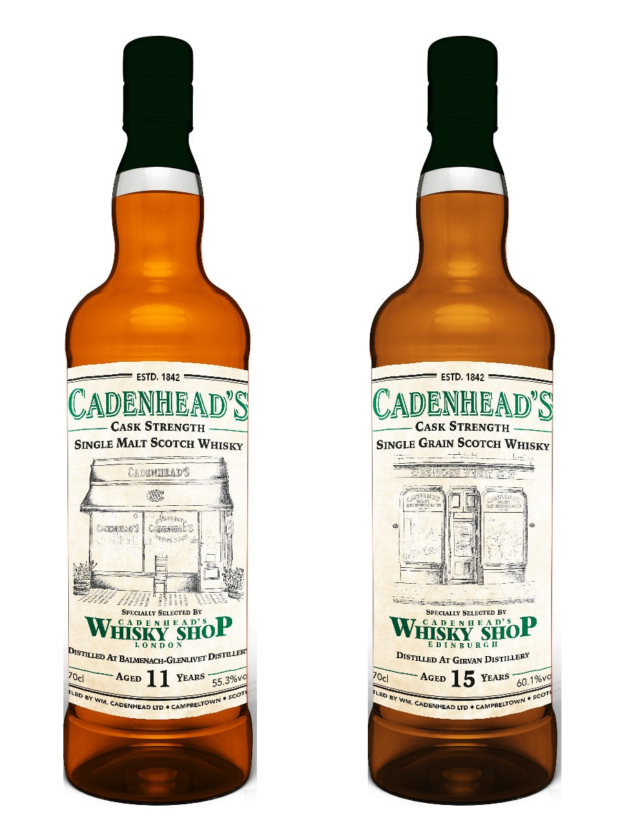 Cadenheads Balmenach-Glenlivet 11yo 2024 London Shop Bottling & Girvan 15yo 2024 Edinburgh Shop Bottling