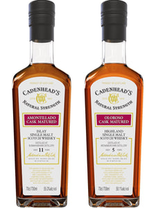 Cadenheads Bunnahabhain 11yo Authentic Collection June 2025 & Cadenheads Ardnamurchan 5yo Authentic Collection June 2025