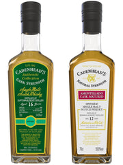 Cadenhead’s Dufftown-Glenlivet 16yo Authentic Collection January 2025 & Cadenhead’s Benriach-Glenlivet 12yo Authentic Collection January 2025