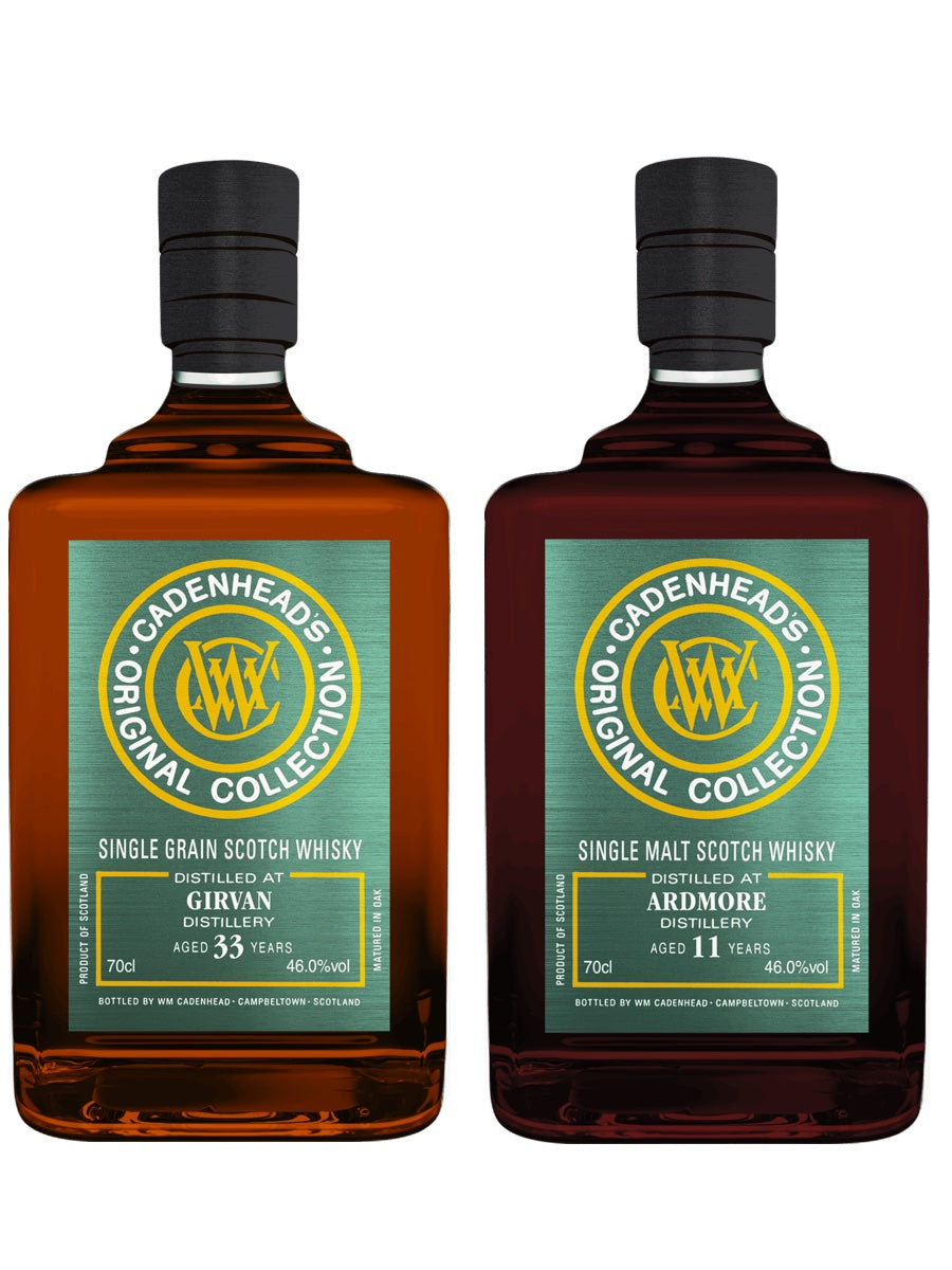 Cadenheads Girvan 33yo & Cadenheads Ardmore 11yo