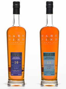 Gleann Mor Rare Find Glen Garioch 16yo Cask #108 & Gleann Mor Rare Find Secret Lowland 11yo Cask #715