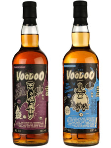 Voodoo The Bloody Sacrifice Batch 001 (Williamson) & Voodoo The Rusty Cauldron Batch 001 (Caol Ila)