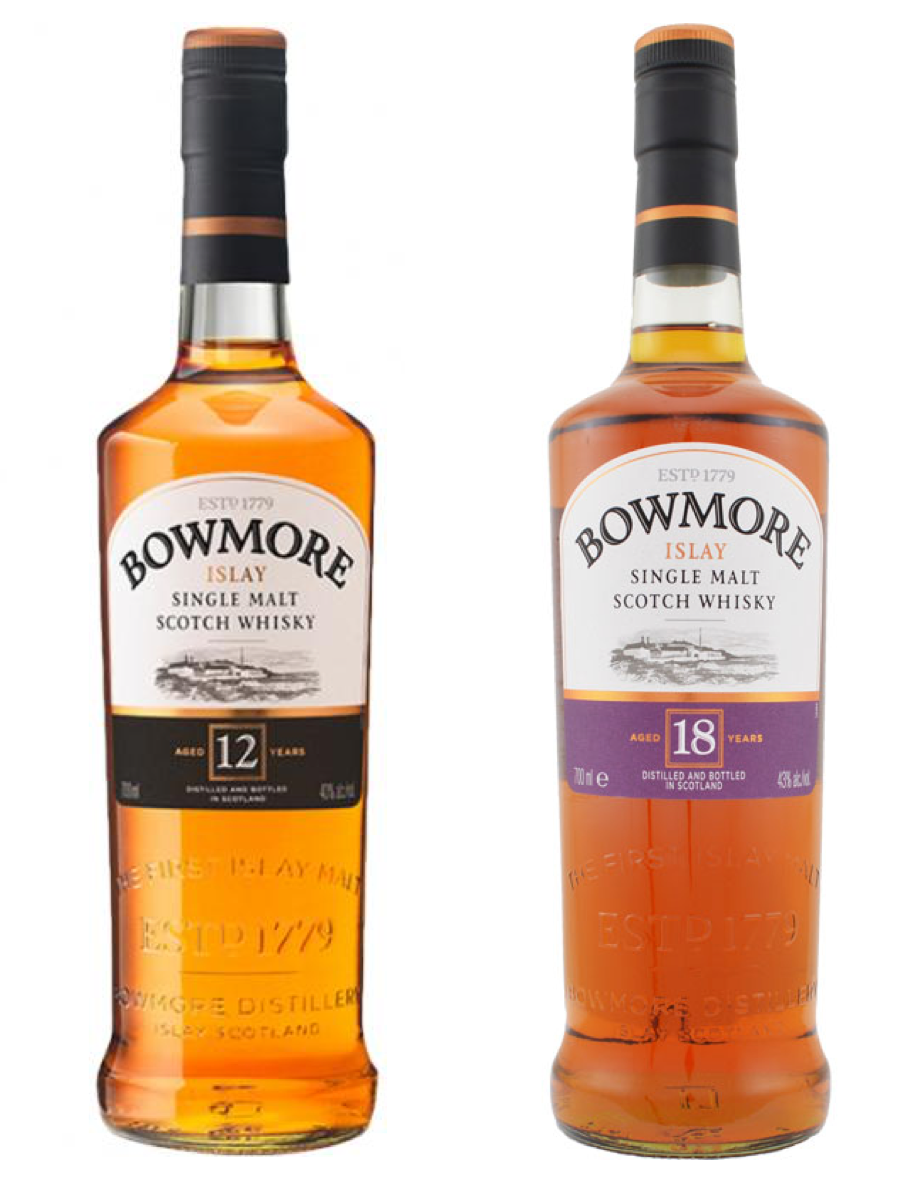 Bowmore 12 vs. Bowmore 18