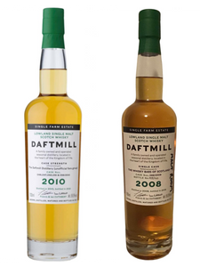 Daftmill Unofficial Fans Group Bottling & Daftmill 2008 The Whisky Bars of Scotland