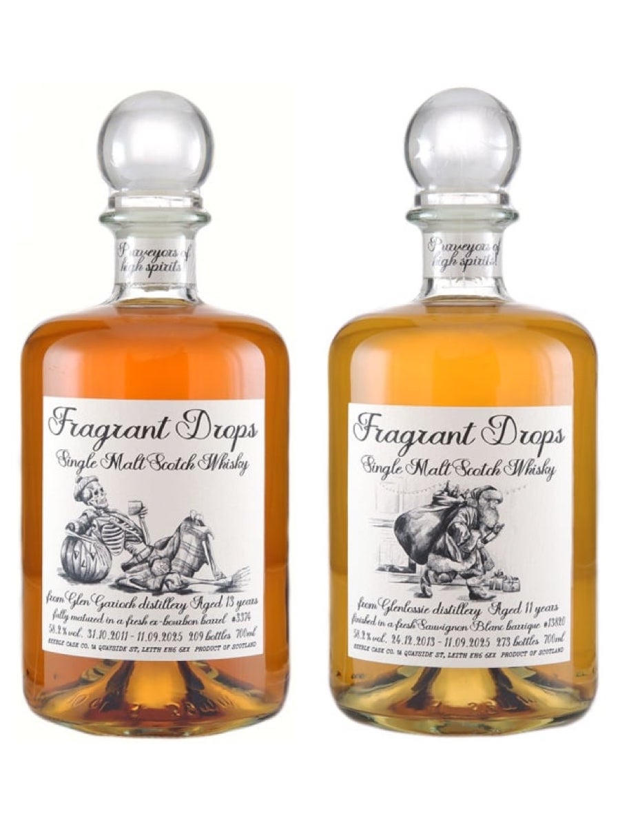 Fragrant Drops Glen Garioch 13yo Cask #3374 & Fragrant Drops Glenlossie 11yo Cask #13820