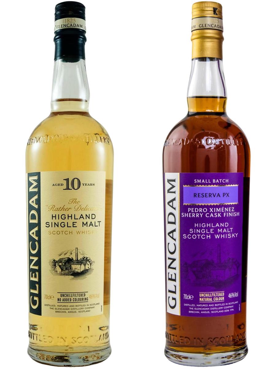 Glencadam 10 & Glencadam Reserva PX