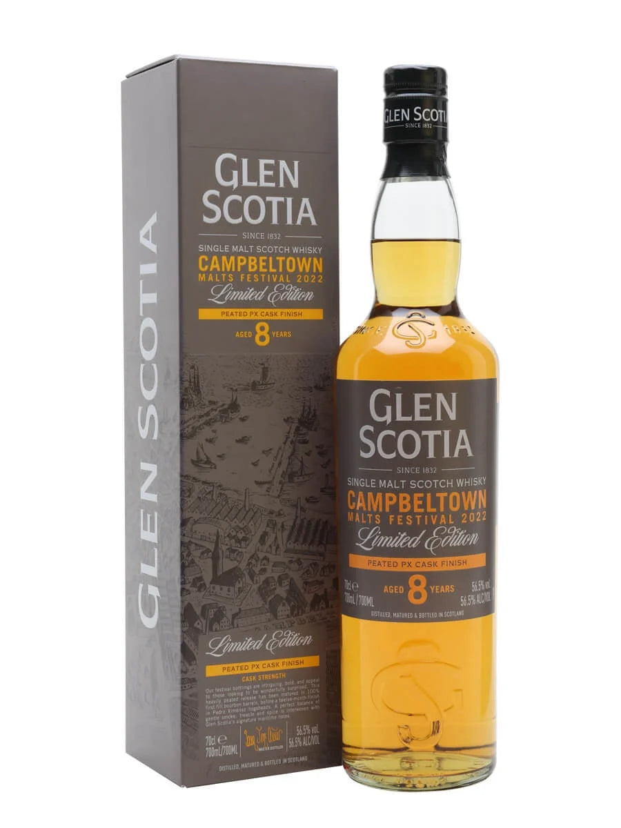 Glen Scotia Campbeltown Malts Festival Edition 2022 & Glen Scotia Campbeltown Malts Festival 2017 Cask #554