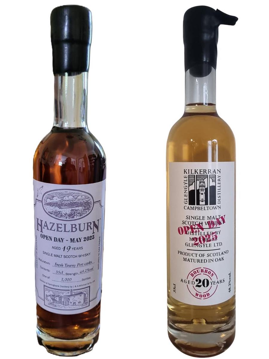 Hazelburn 19yo Open Day 2025 & Kilkerran 20yo Open Day 2025