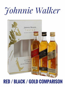 Johnnie Walker - Red / Black / Gold Comparison Review