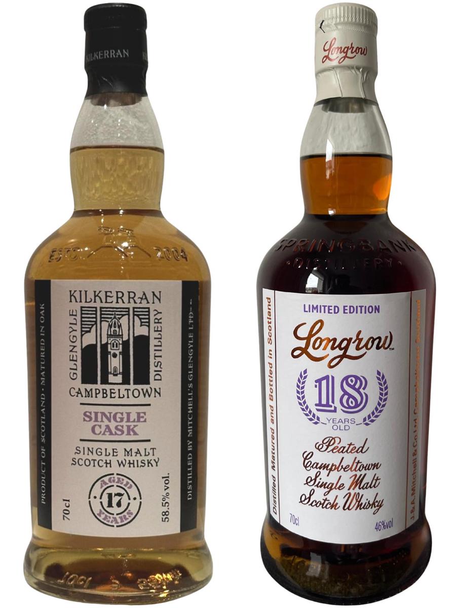 Longrow 18 (2024 Release) & Kilkerran 17 Year Old Single Cask (2024)