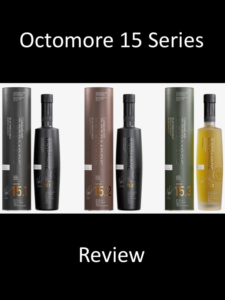 Octomore 15 Series (15.1, 15.2 & 15.3)