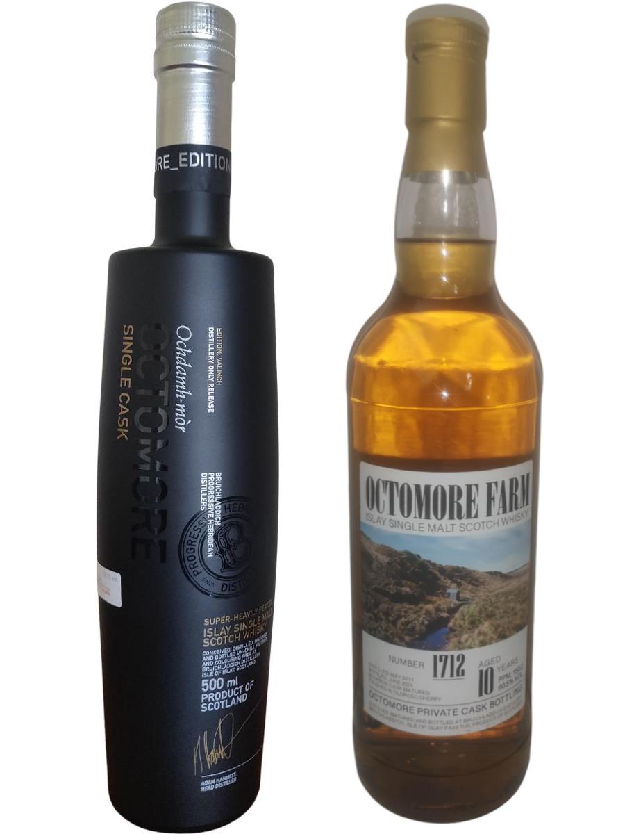 Octomore Valinch Fèis Ile 2022 & Octomore Farm Cask #1712