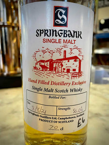Springbank & Hazelburn Distillery Exclusives 2021