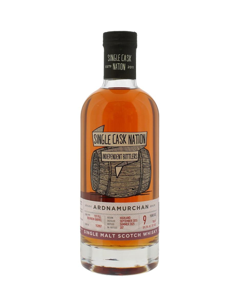 Single Cask Nation Ardnamurchan 9yo Cask #152857