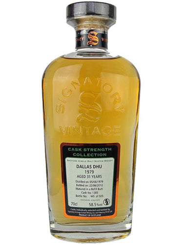 Signatory Vintage Dallas Dhu 31-Year-Old Cask #1385