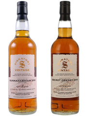 Signatory Vintage 100 Proof Edition 31 - Bunnahabhain 8yo & Signatory Vintage 100 Proof Edition 30 - Orkney (Highland Park) 14yo