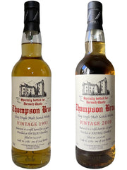 Thompson Bros Islay 1991 33yo Cask #2681 & Thompson Bros Ardbeg 16yo (2008) Cask #5089